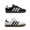 ADIDAS SAMBA BLACK AND WHITE COMBO