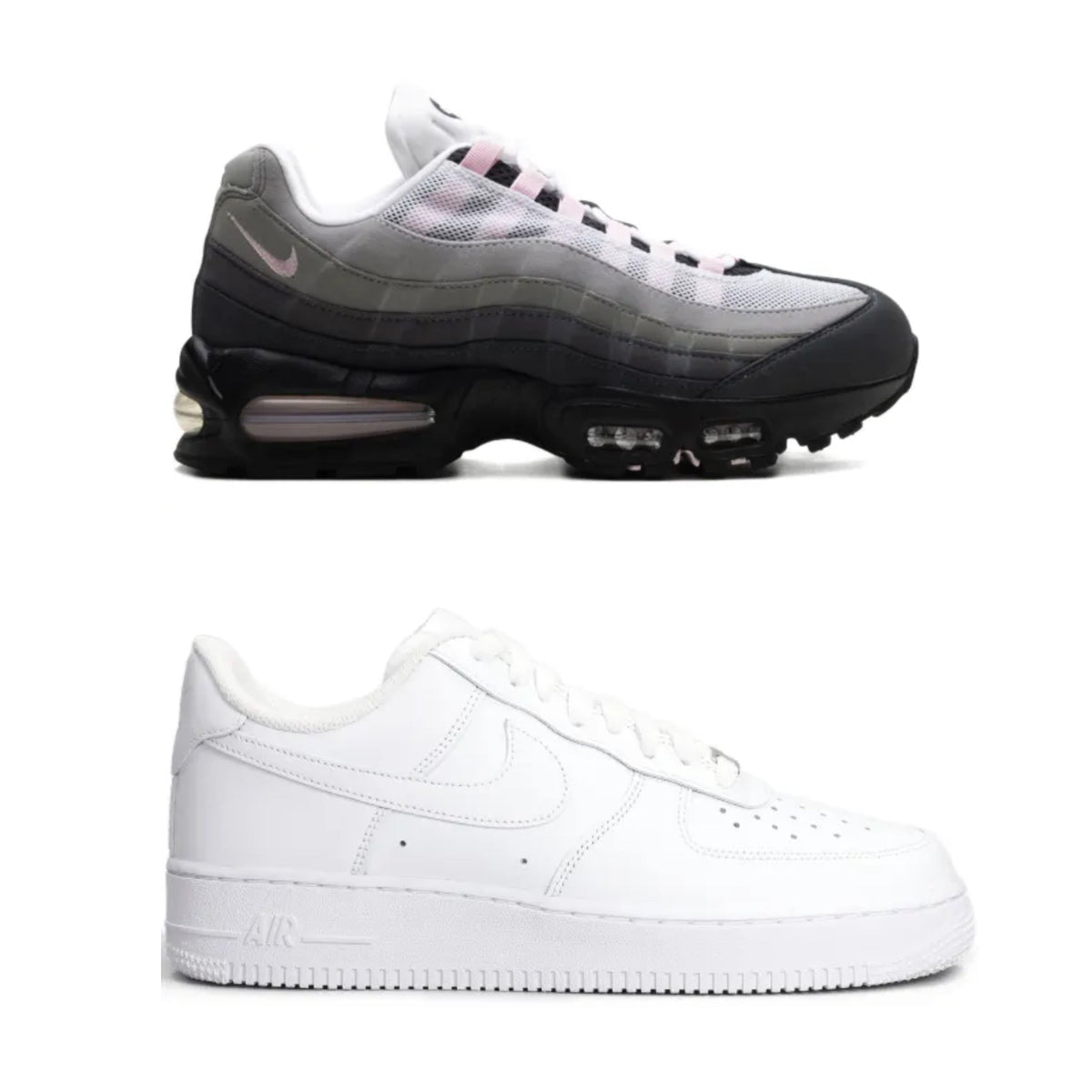 NIKE AIRMAX 95 PINK / NIKE AIRFORCE 1 COMBO