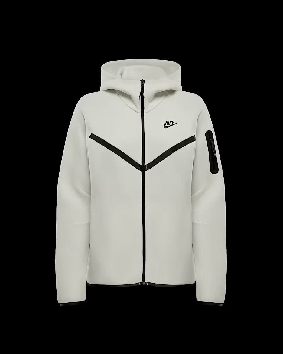 NIKE TECH FLEECE WHITE